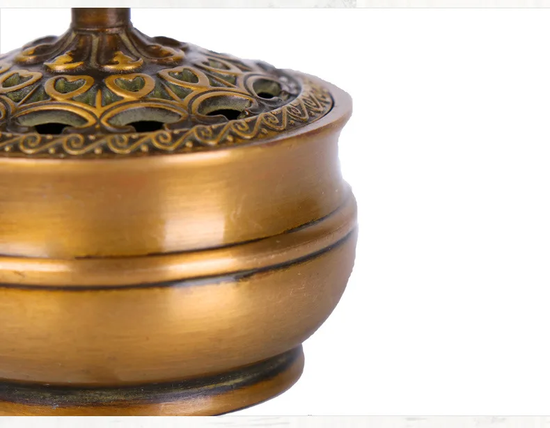 

MOZART Pure Copper Xuande Incense Burner Home Agarwood Sandalwood Incense Burner