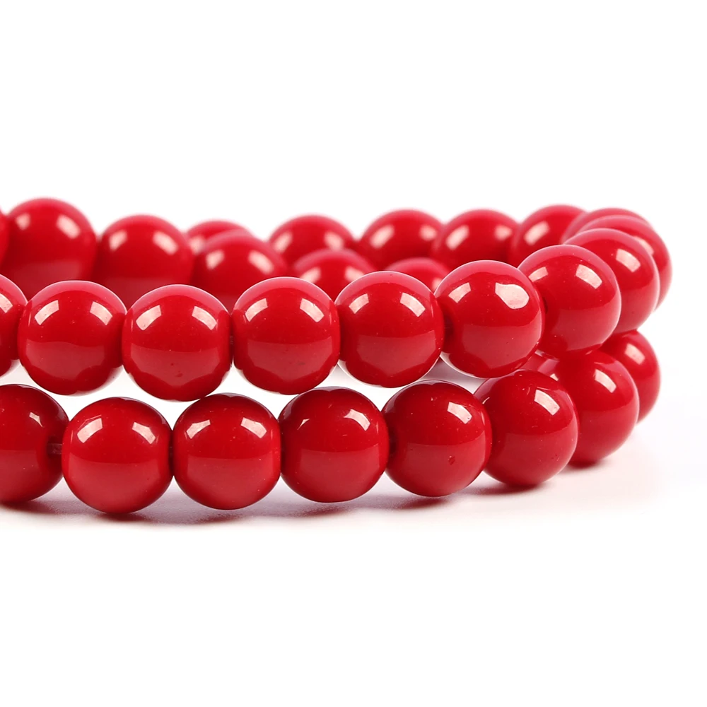 

4 6 8 10mm Natural Stone Multicolor Crack Beads Charms Handmade DIY Necklace of Two Hole Spacer Beads Wholesale S001