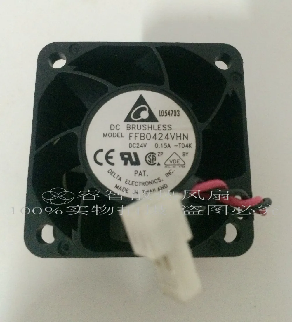 Новый оригинальный вентилятор Delta 4028 FFB0424VHN 24V 0.15A 4 см с переменной частотой