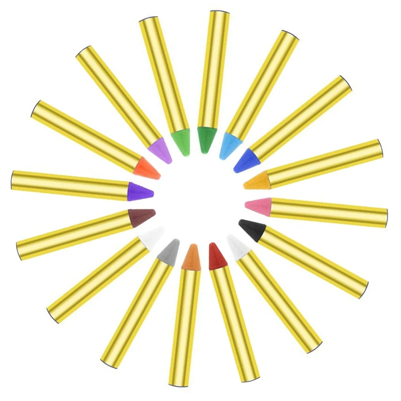 1 коробка 16 цветов Детские карандаши для лица краски тела вечерние клоуны цветные