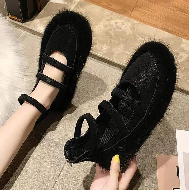 Женская обувь на плоской подошве Новое поступление модная повседневная Теплая