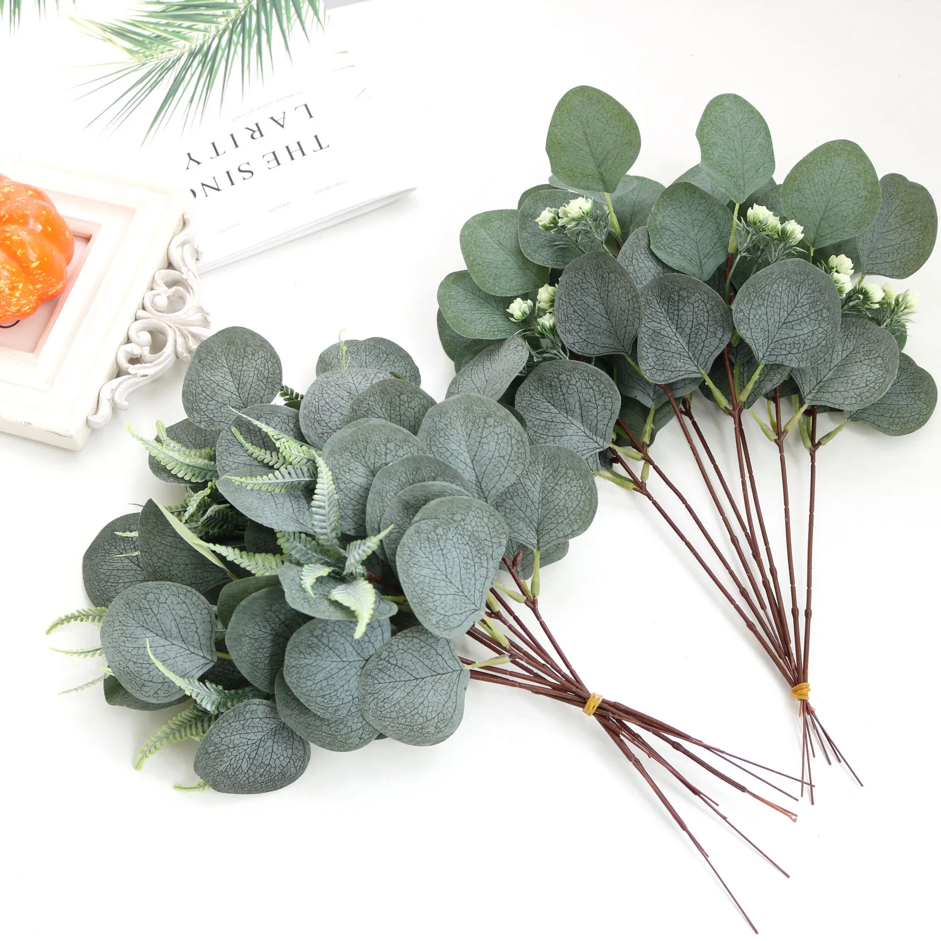 

Artificial Eucalyptus 1pcs 20cm Artificial Flower for Home Decor