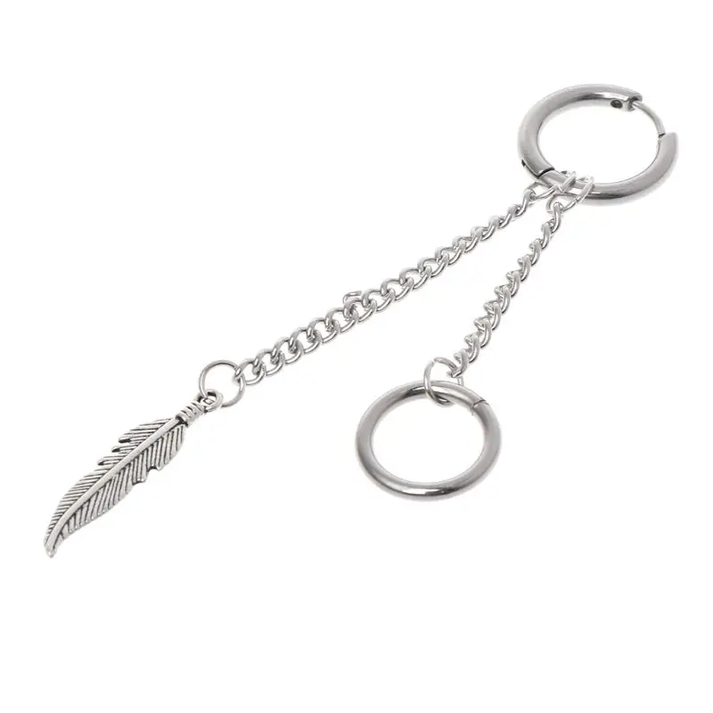 

5 Pcs/Set Hot Sale Stainless Steel Jewelry Earrings Trendy Fashion Korean Style Men Women Gifts Decoration Party Personality