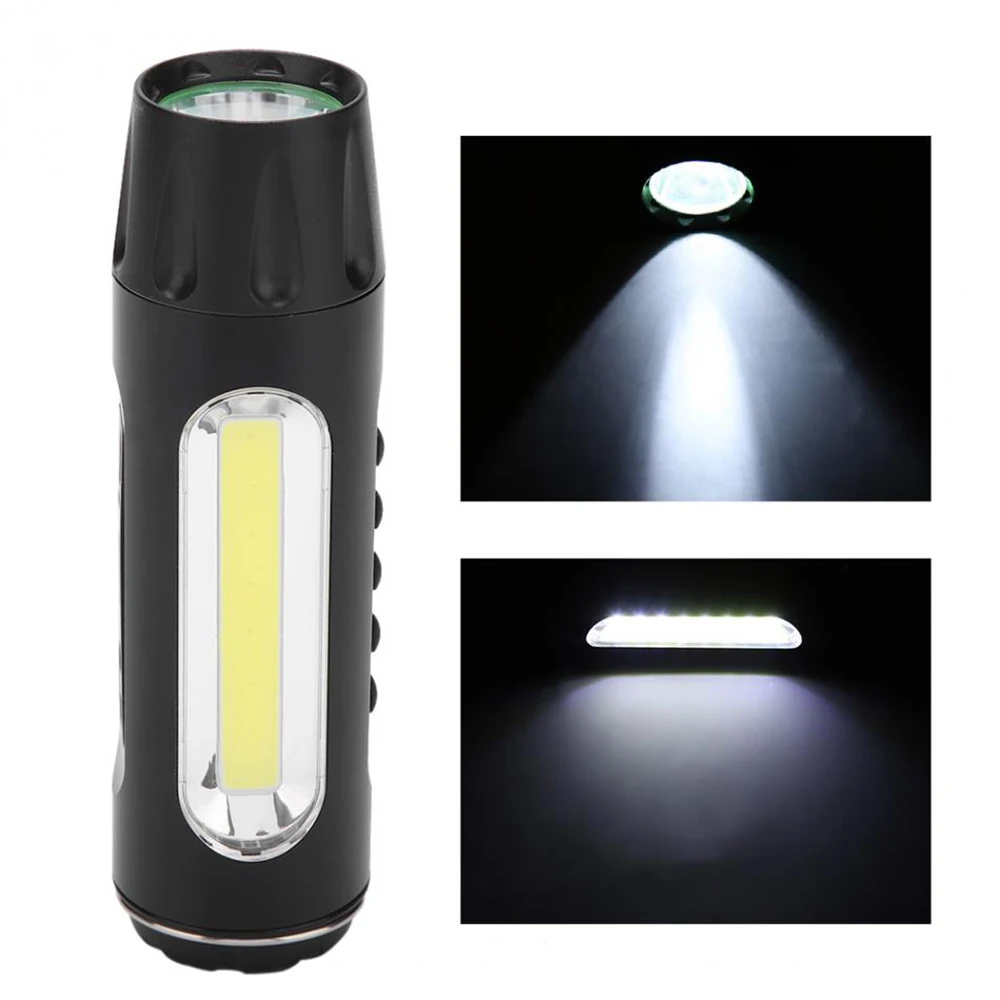 KINGSHAN Flashlight Work Light Rechargeable USB 3 Modes COB LED Car Maintenance Torch Speaker Rear With | Лампы и освещение