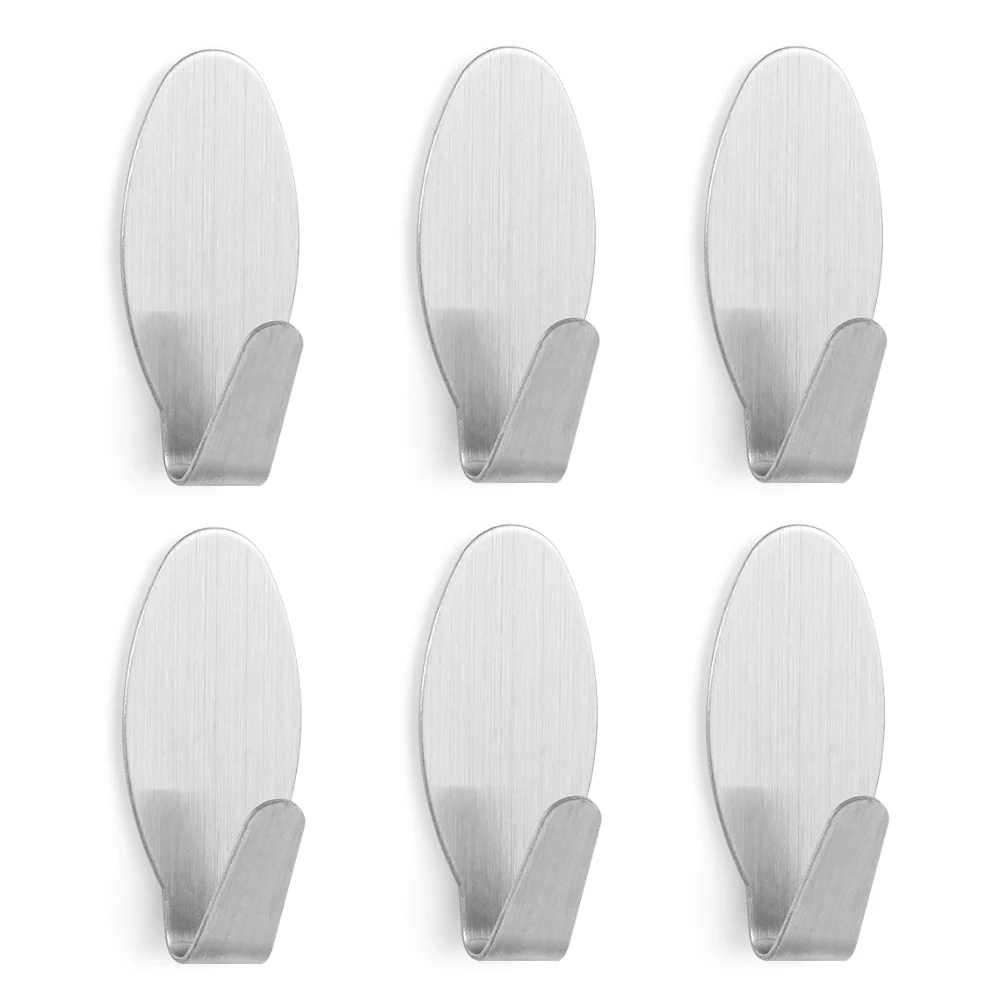 

Настенные крючки из нержавеющей стали 6 шт.