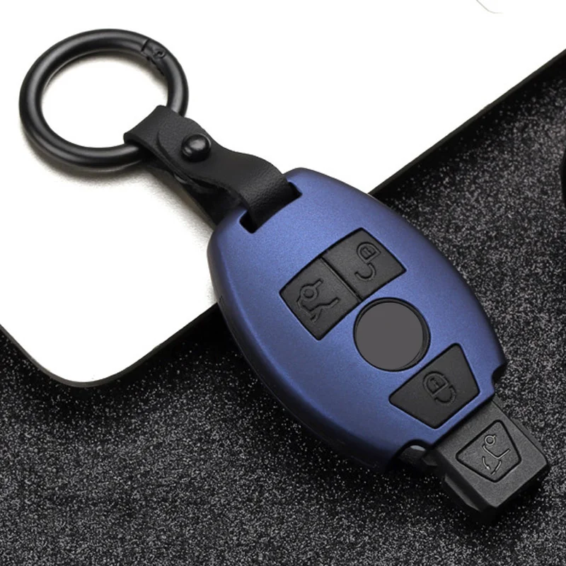Модный чехол из абс + силикагеля углеродного волокна для автомобильного ключа с