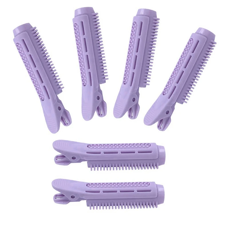 6 шт. натуральные пушистые щипцы для завивки волос волос|Щипцы завивки| |