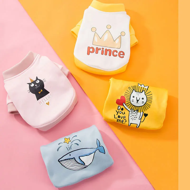 HIPIDOG 100% хлопок милая новинка одежда для собак пальто толстовка толстовки