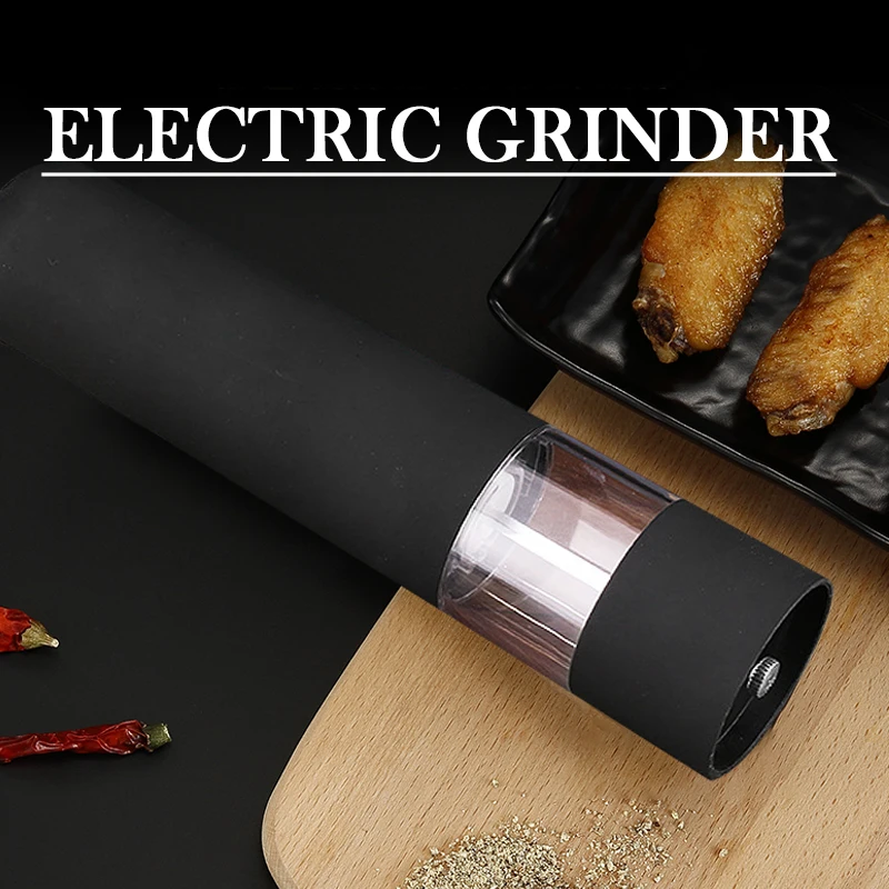 Электрическая мельница для перца солевые Травяные специи контейнеры кухонные