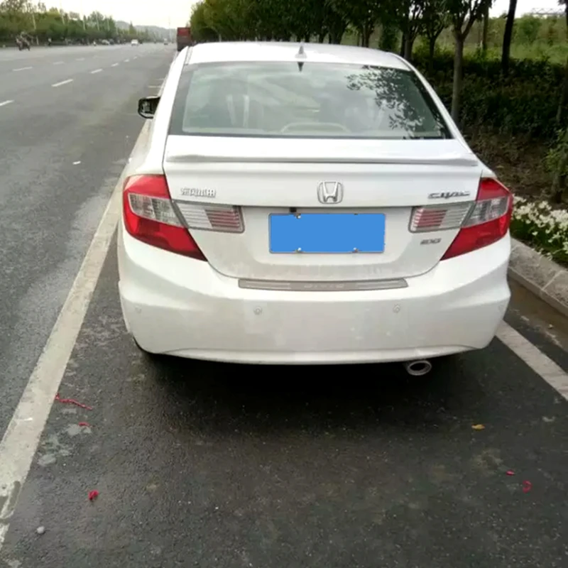 Спойлер из АБС пластика для задних крыльев Honda Civic 2012 2013 2014|Спойлеры и крылья| |