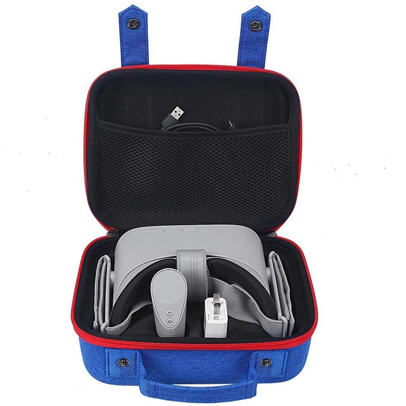 Hot 3C-New Stylish Travel Handheld Carrying Bag Cover Box Case For Oculus Go VR Headset/Samsung Gear Headset Remote Controlle |