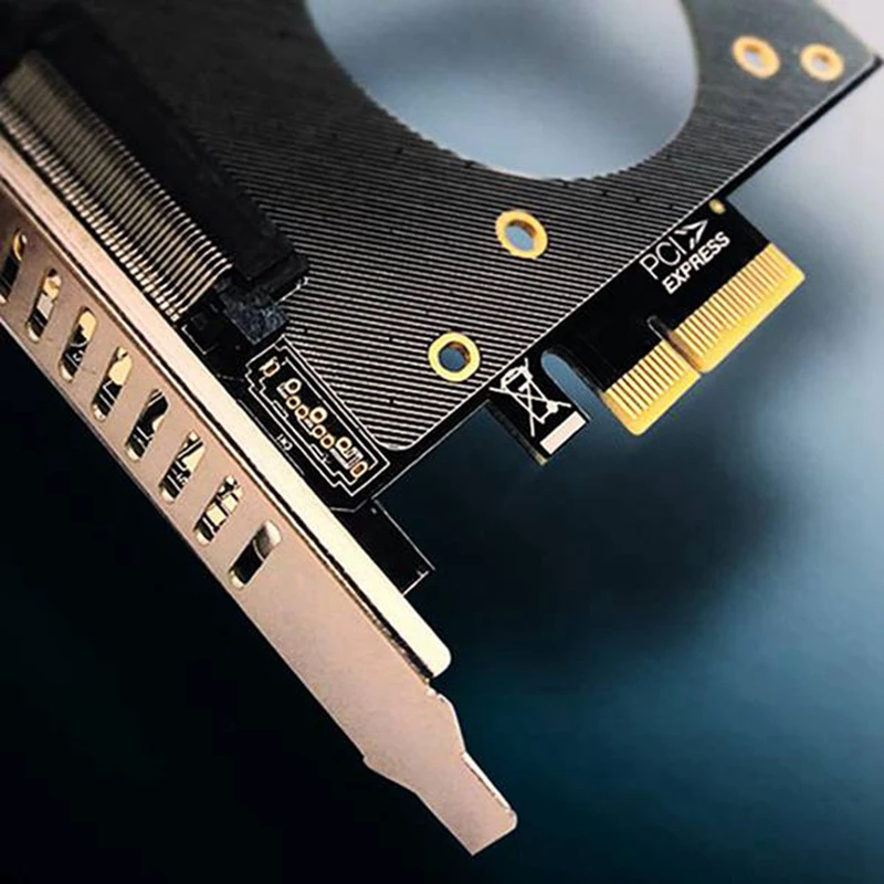 PH46 U.2 SFF-8639 повернуть PCIE X4 Плата расширения U2 PCIe X4-U.2 Riser карта GEN4 SSD | Компьютеры и