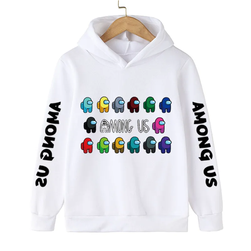 

Kids Clothing New Game Among Us Hoodies Girls Boys Cotton Children Impostor Print Sweatshirt Baby Toddler Tops Cartoon Clothes