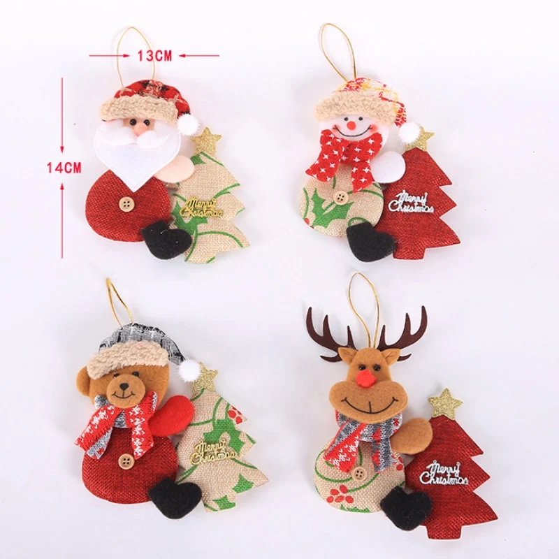 Рождественская кукла декоративные Висячие украшения для праздничной двери