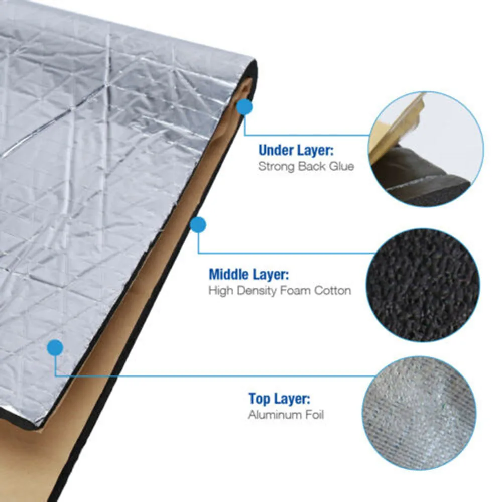 

Shield Deadening Mat Insulation Deadening Mat 5MM Firewall High quality
