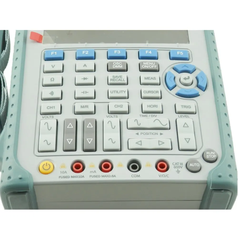 Hantek DSO1202S цифровой Multitester с 200 МГц 1GSa/s 1 м аналоговый Осциллограф 2 канала ручной
