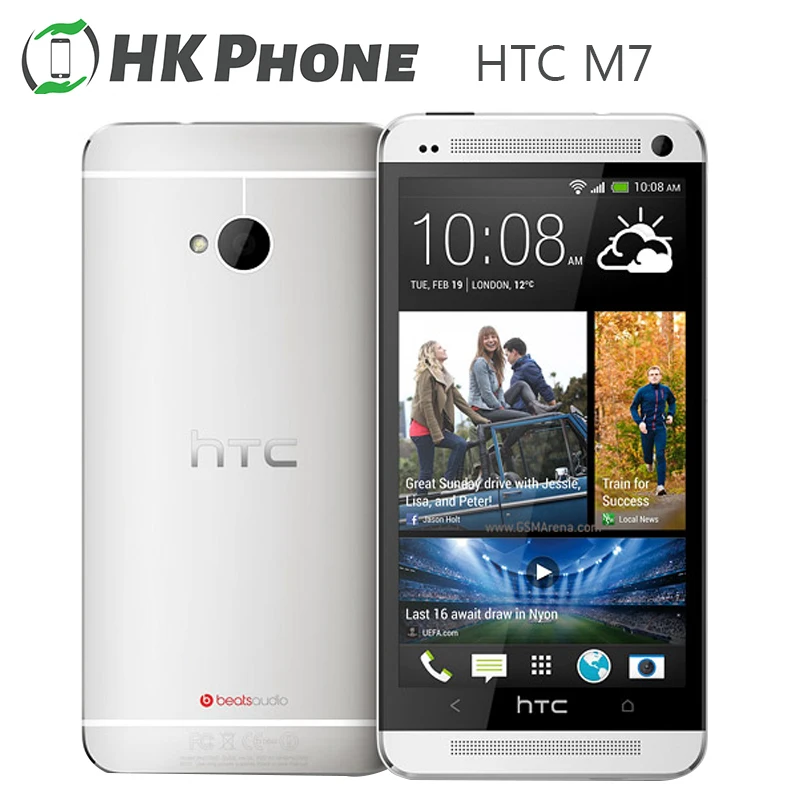 Разблокированный Оригинальный HTC ONE M7 мобильный телефон 2 ГБ 32 4 7 дюйма экран Android 5
