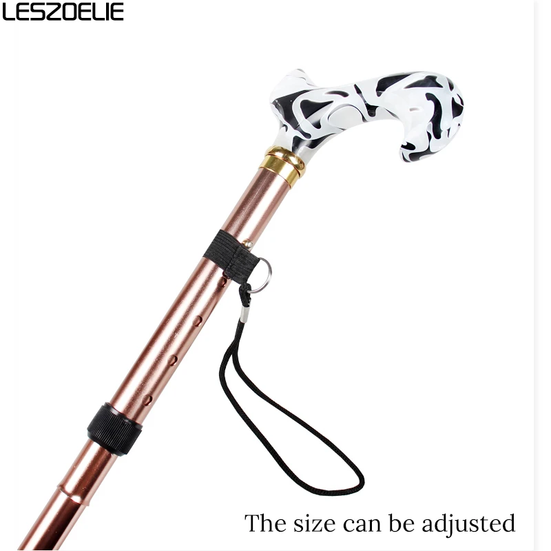 Регулируемая трость трости для мужчин роскошный модный декоративный тростник