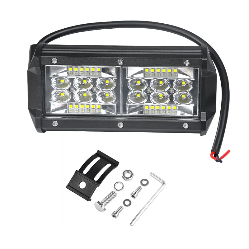 7 дюймовая светодиодная балка 3 х рядная прожекторная с комбинированным лучом