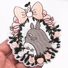 Аппликации для одежды, с вышивкой, 1 шт.