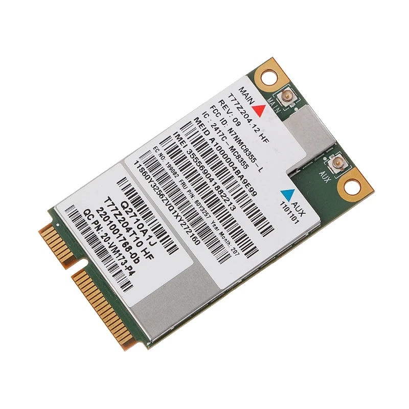 60Y3257 Gobi3000 MC8355 3G WWAN карты GPS для Lenovo Thinkpad W530 X230 T420 X220|Сетевые карты| |