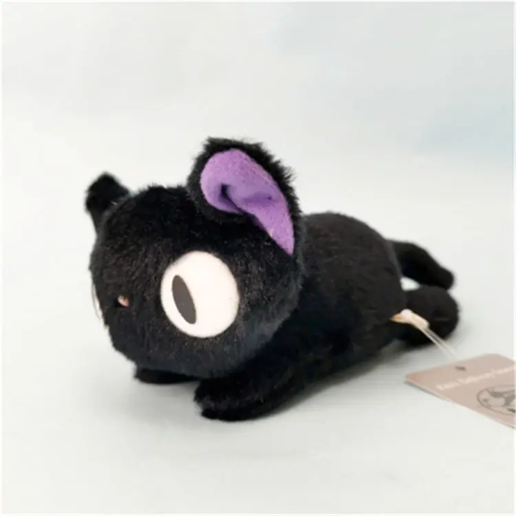 16 см служба доставки KIKI'S Мягкая Плюшевая Кукла JIJI CAT Милая Белая кошка черная