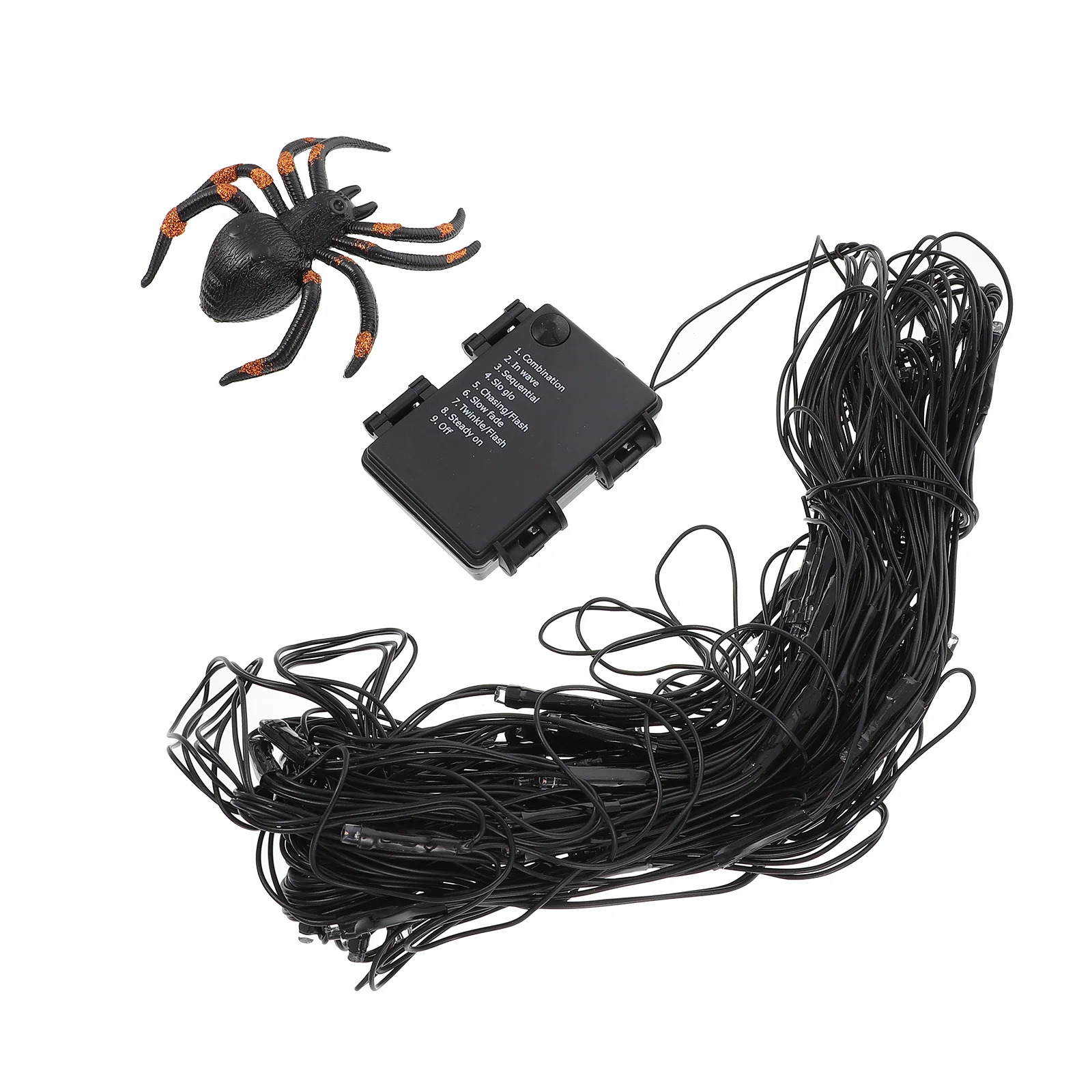 

1Set of Light Decor Festival Layout Light Decor Spider Web Lamp