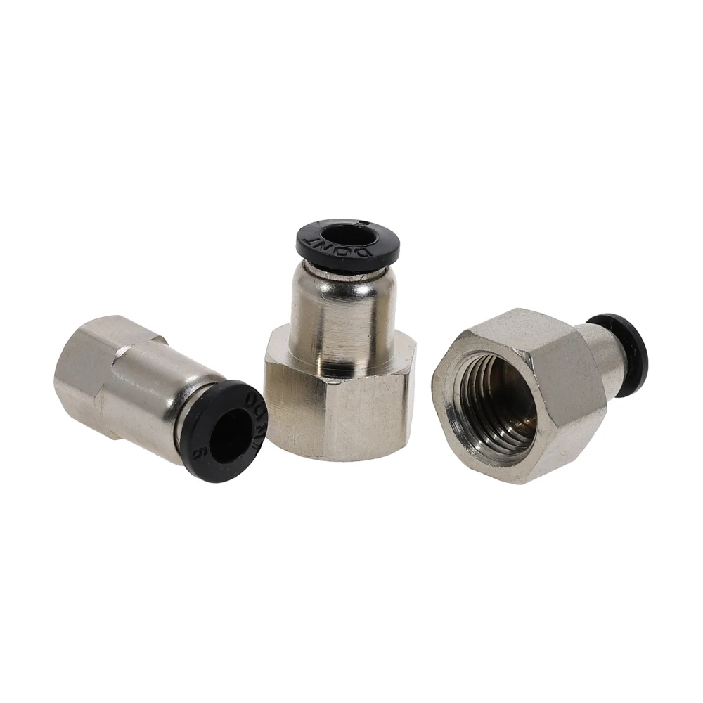 Фитинг для воздушных труб 6 мм 12 шланг Труба 1/8 &quot3/8&quot 1/2 &quotBSP 1/4&quot Женский