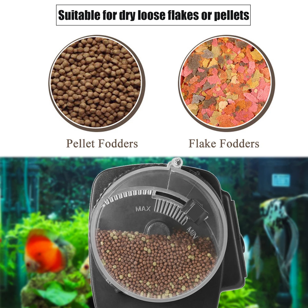 Цифровой ЖК-дисплей автоматический аквариум Таймер автоматической подачи корма