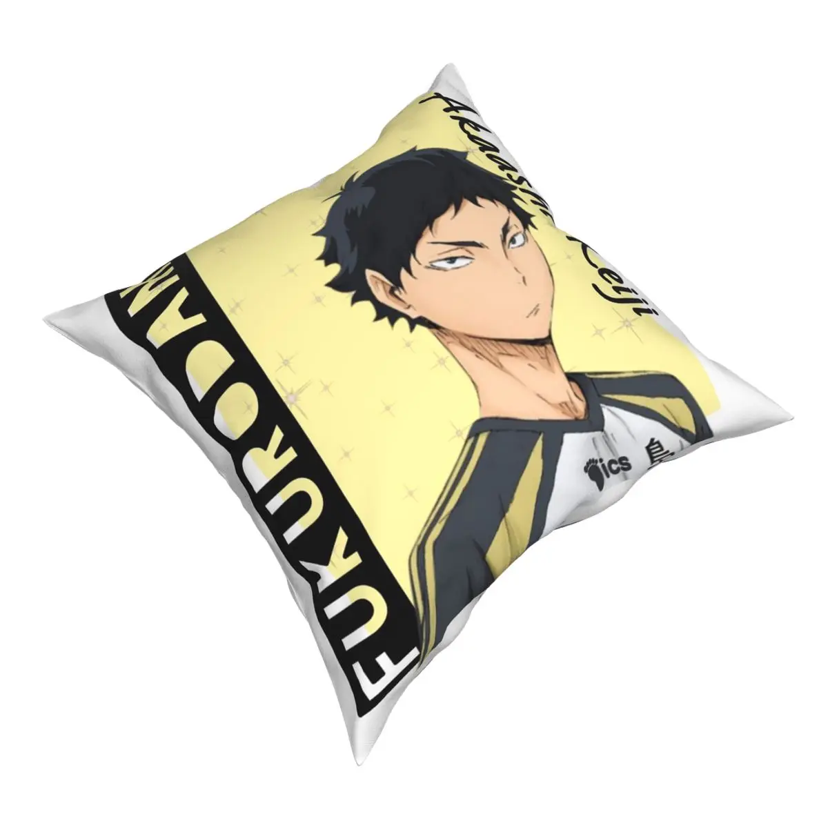 Квадратная подушка Akaashi Keiji Haikyuu чехол из полиэстера с принтом на молнии