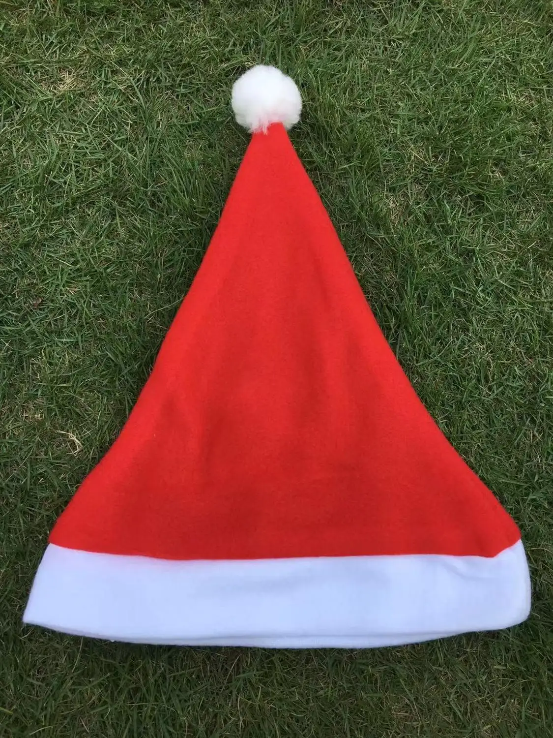 Оптовая продажа Нетканая шапка Санта Клауса для взрослых детей