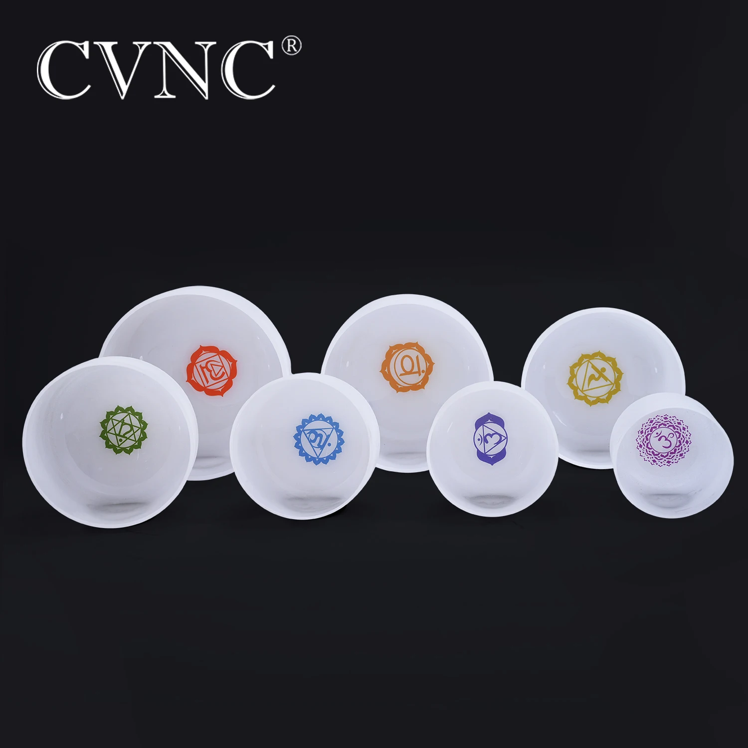 CVNC 6 дюймов третий глаз корень короны Сакральная Солнечная сердце горло Чакра