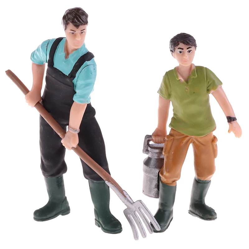 8 вариантов новых милых игрушек для детей моделирование фермера фермы фигурки