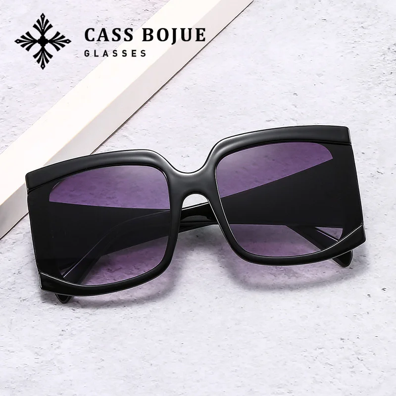 

New large frame women's sunglasses Fashion street shooting Sunglasses net red ins fashion flow Sunglasses