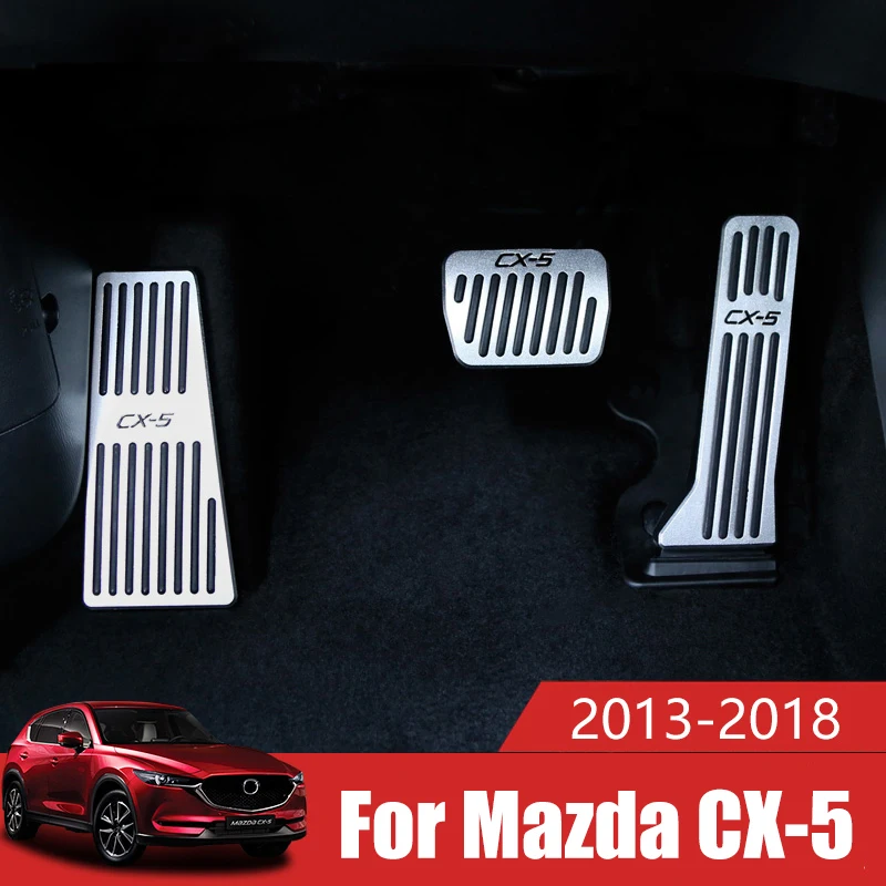Автомобильные педали газа педаль тормоза для ног Педаль накладка на для Mazda CX5 CX-5 CX 5 2013