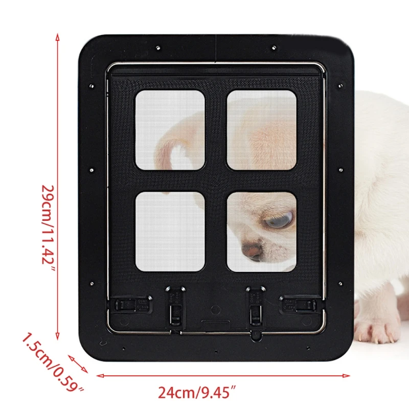 

Квадратный Экран окна двери доступа управляемые с рисунком собачки и котика клапаном Fly Экран двери 4 типа закрытия, Экран дверь для собак и ...