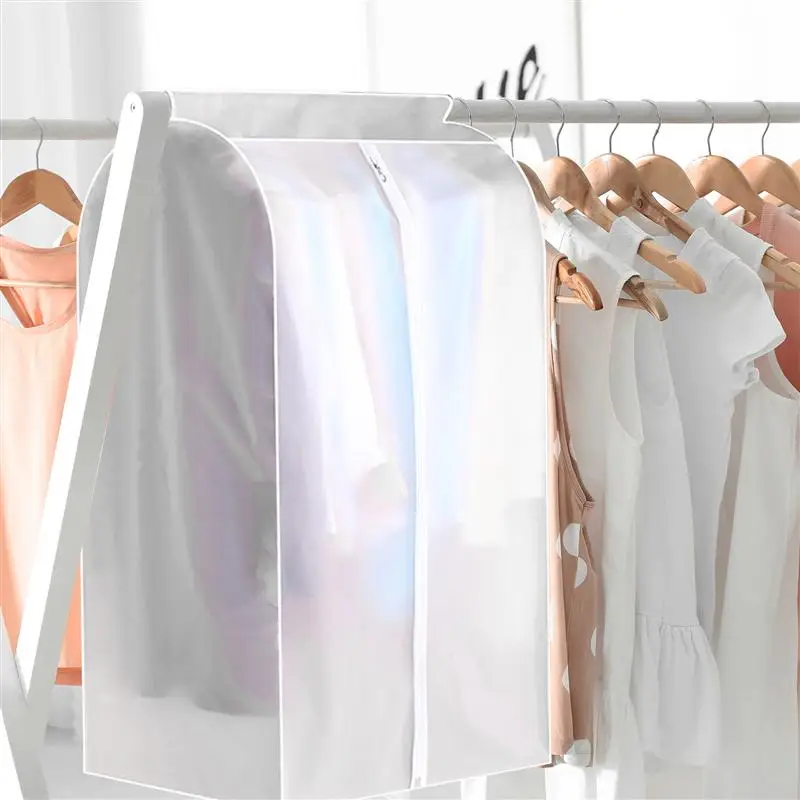 

1pc Wardrobe Dustproof Bag Coat Dust Cover PEVA Storage Bag Clothes Dust Cover