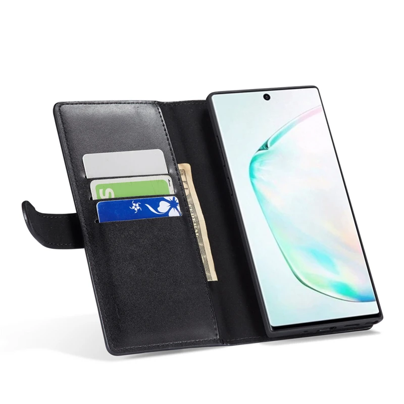 Роскошный кожаный чехол-кошелек на молнии для samsung Galaxy S5 S6 S7 Edge S8 S9 S10 Plus S10e Note 8 9 10 Магнитный чехол с несколькими отделениями для карт
