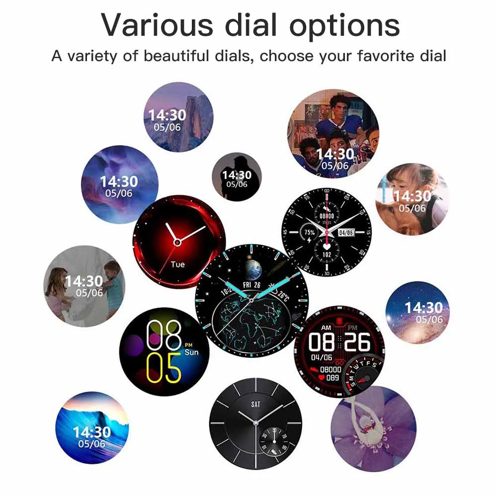 2020 newest e13 fitness smart watch men sports smartwatch pedometer round touch screen bluetooth wristwatch for ios and android free global shipping