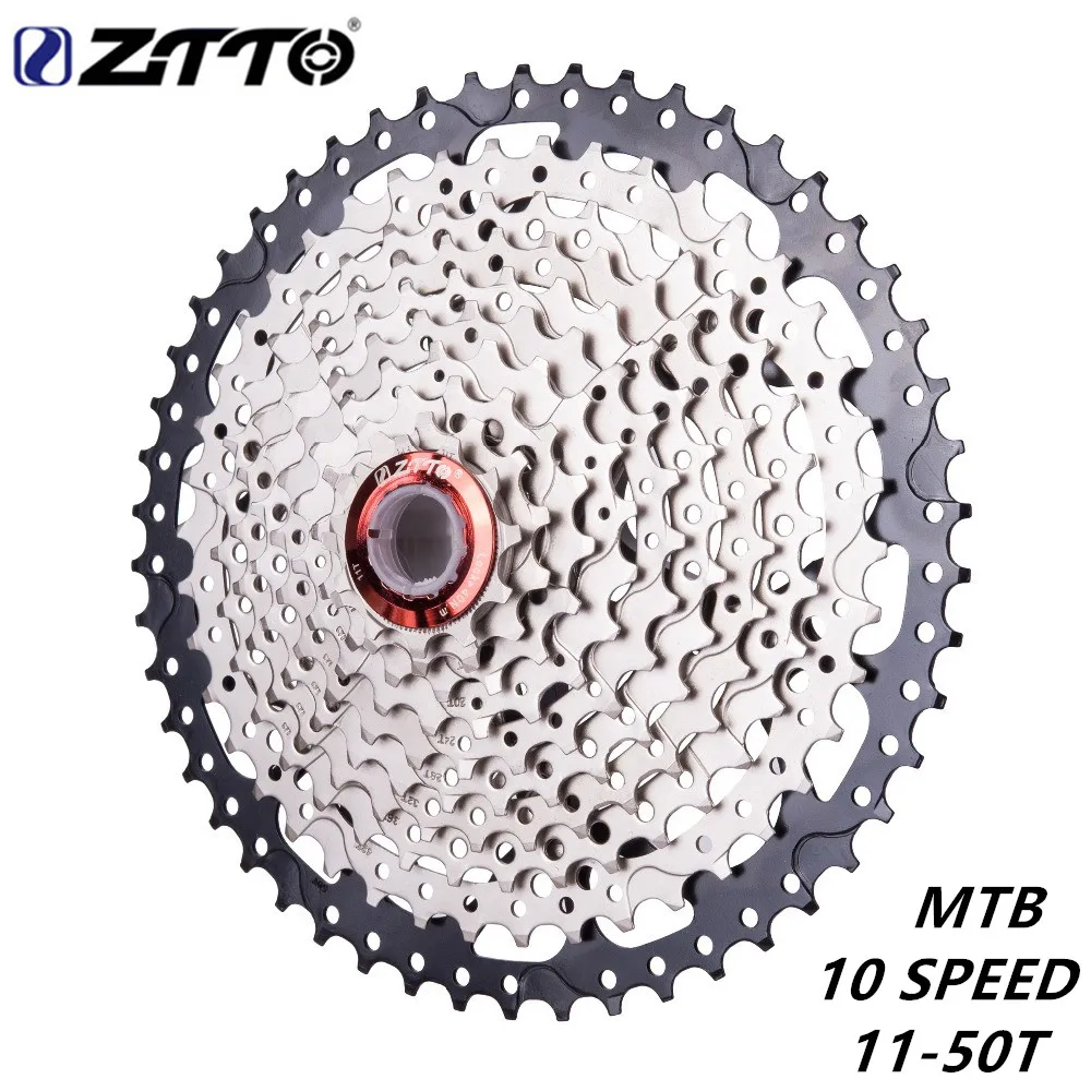 ZTTO MTB10 speed 11-50T Звездочка для горного велосипеда Аксессуары маховик Совместимость: