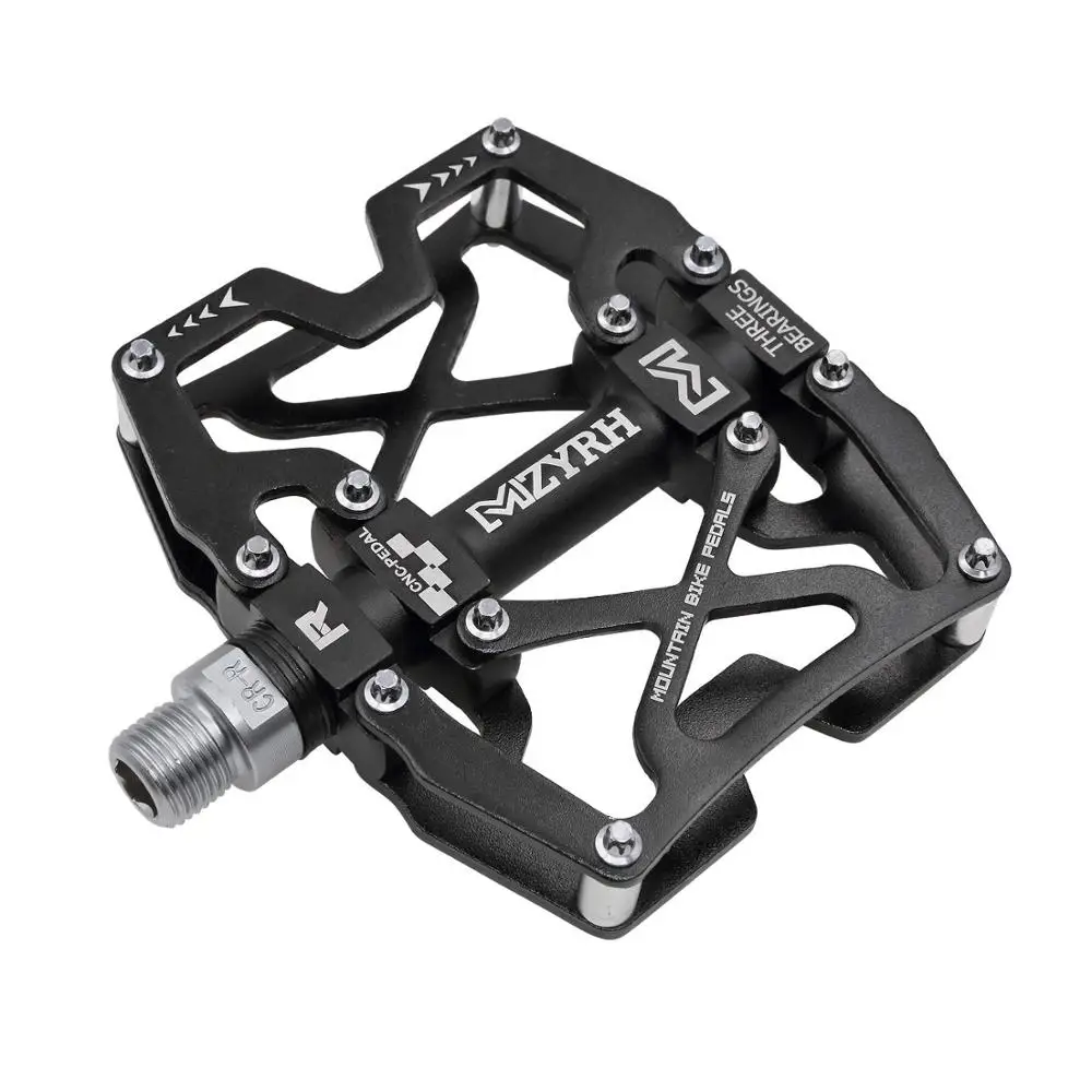 Ansjs педали для горного велосипеда ультра сильные красочные ЧПУ Обработанные 9/16