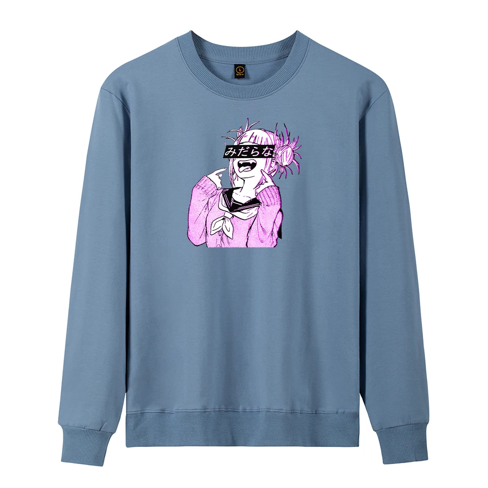 

Spring 2021 Cotton Casual Hoodies Women My Hero Academia Funny Sweatshirts Anime Loose Pullovers Harajuku Fashion Female Hoody