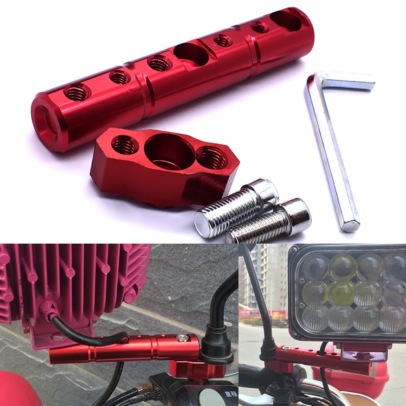 

Универсальные Мотоциклетные аксессуары, держатель для зеркала заднего вида, многофункциональный кронштейн-расширитель для vоткрытый 650 mt07 ...