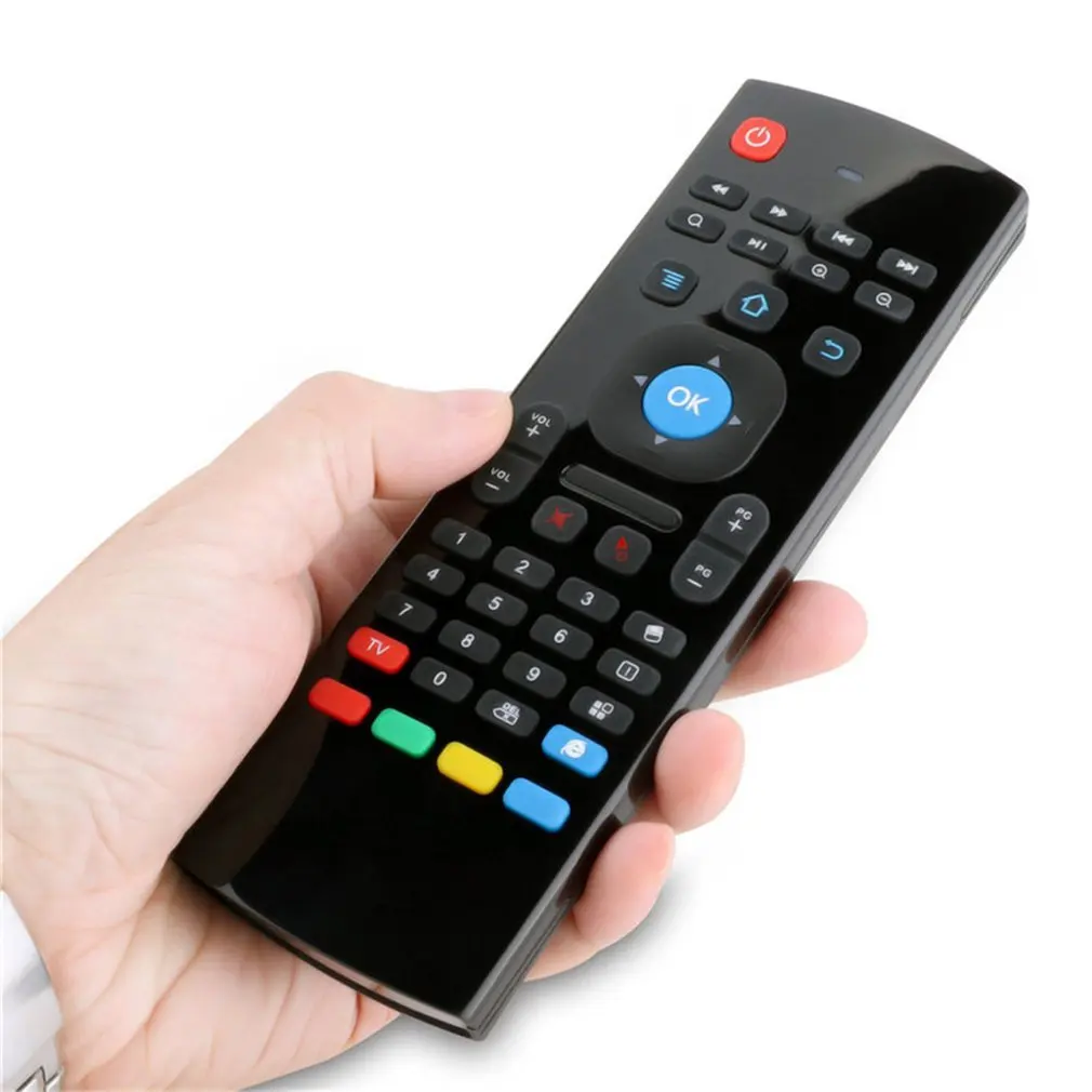 Беспроводной пульт дистанционного управления клавиатурой MX3 2 4G Air Mouse для Smart Android