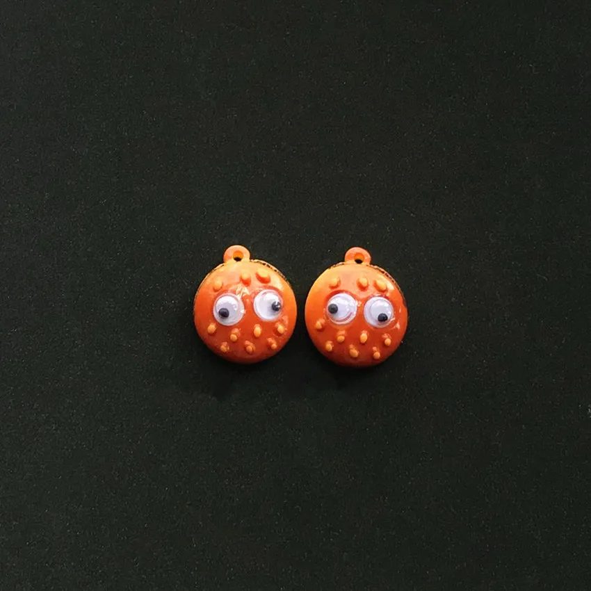 10 шт смолы Flatback еда гамбургер и картофель фри для Подвеска ключей на шею DIY