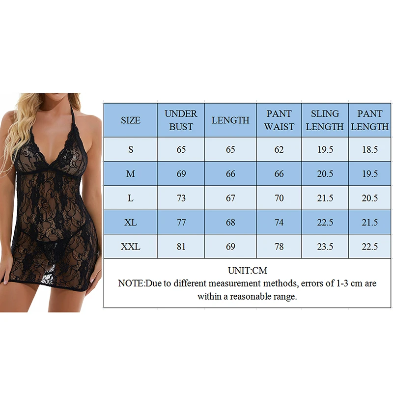 

Sexy Perspective Black Lace Dress Women Summer Backless Spaghetti Strap Dress Night Club Party Dresses With Thong Plus Size