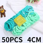 50 шт., резинки для волос, для девочек