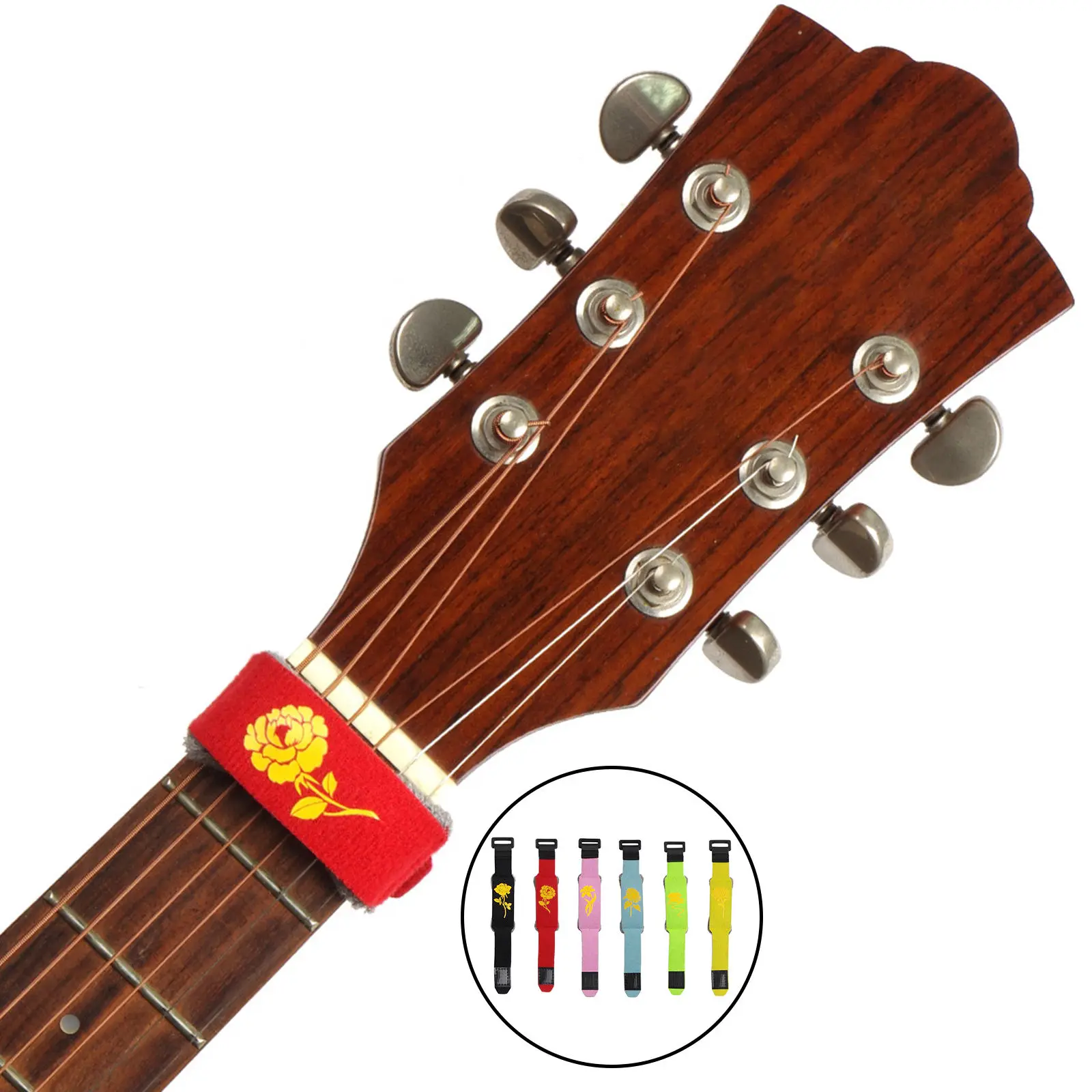 

Guitar Bass String Mute Dampener for Classical Electonic Wood 6 String Guitar