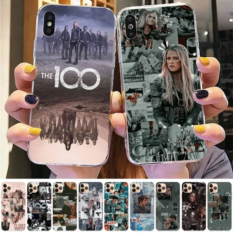 

The 100 TV Show Phone Case for iphone 13 8 7 6 6S Plus X 5S SE 2020 XR 11 12 pro XS MAX