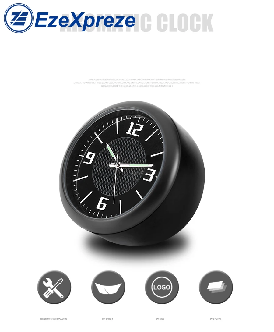 Детали интерьера автомобиля часы автоматические электронные кварцевые